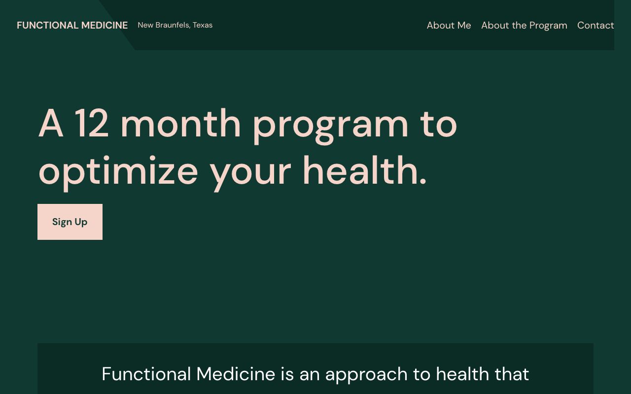 Functional Medicine of New Braunfels