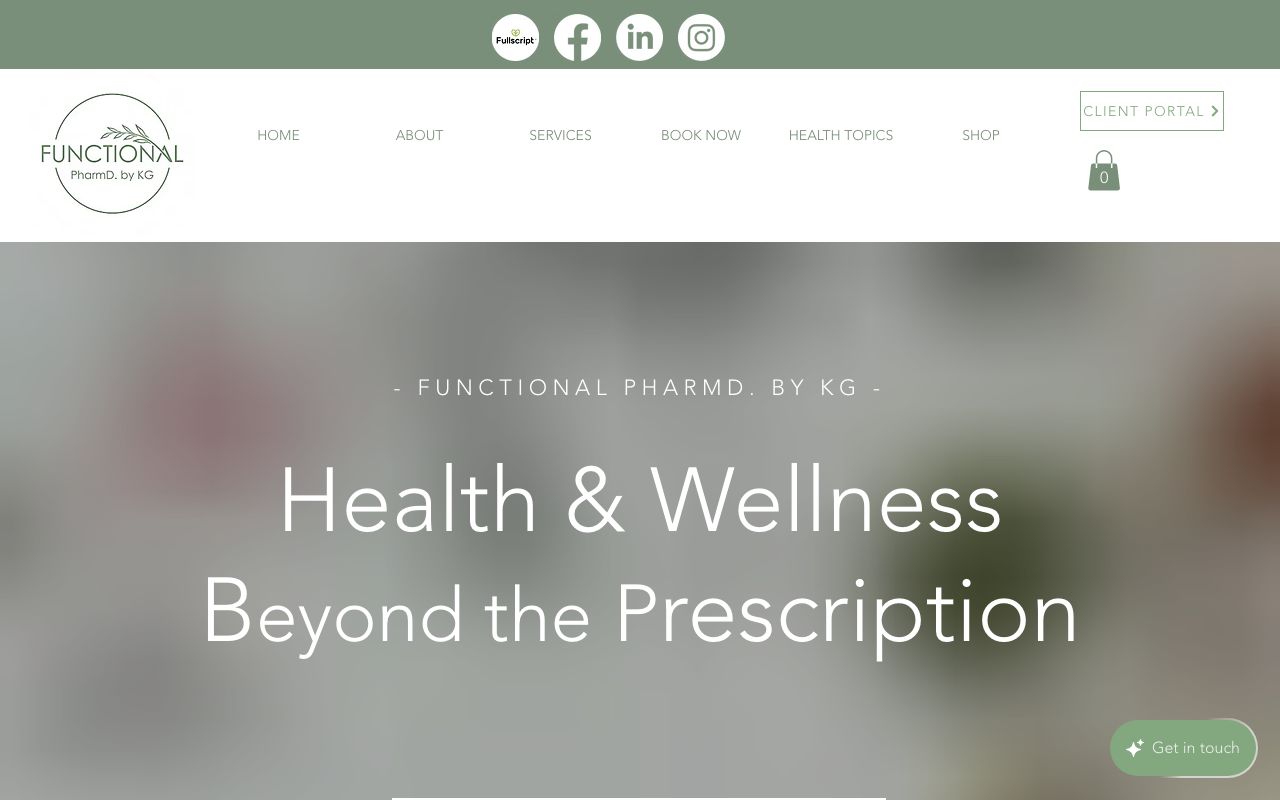 Functional PharmD. by KG