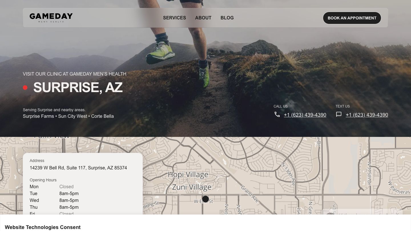 Gameday Men’s Health Surprise