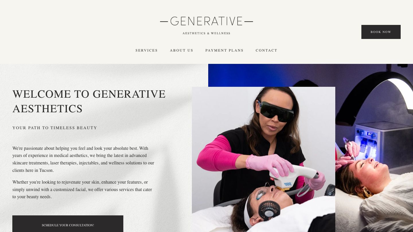 Generative Aesthetics & Wellness