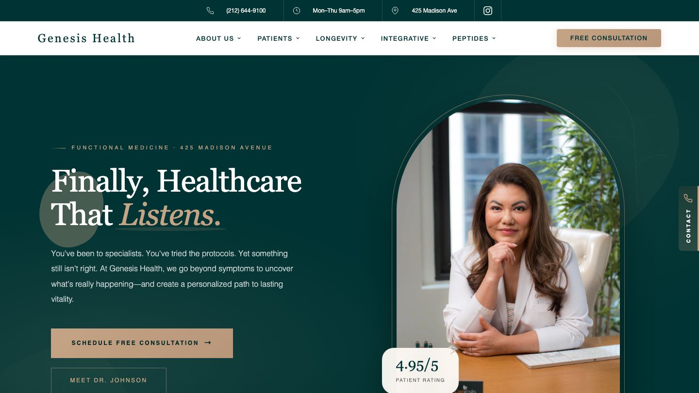 Genesis Health | Ruth Johnson, MD | Functional & Integrative Medicine