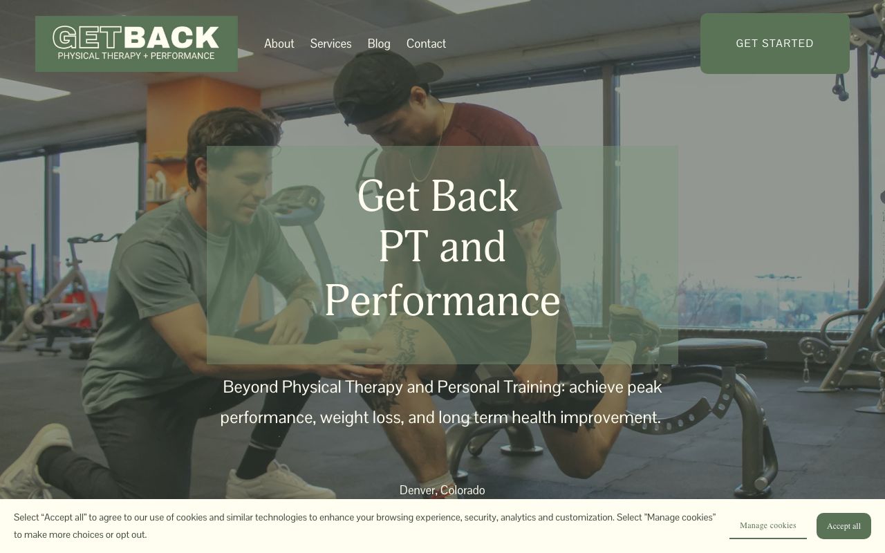 Get Back PT and Performance