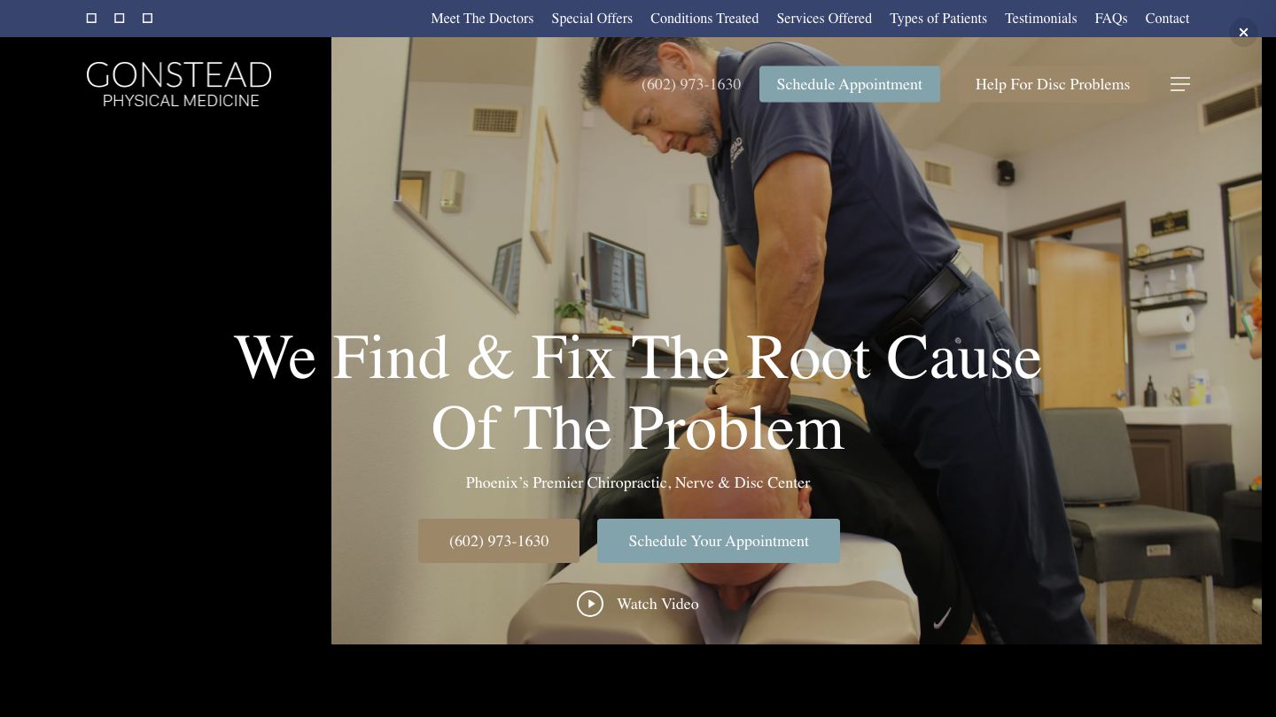 Gonstead Physical Medicine Phoenix Chiropractor