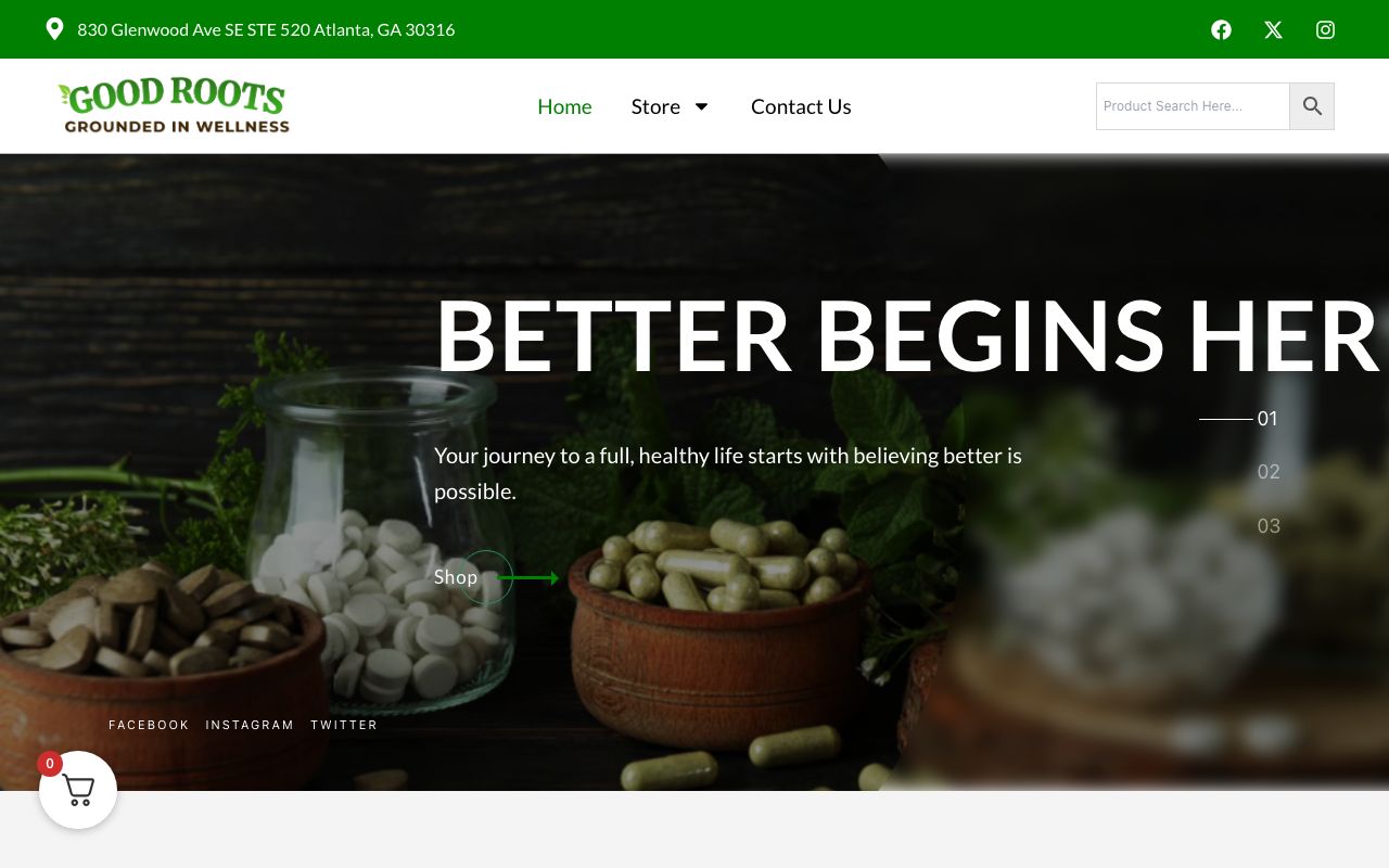 Good Roots CBD Kratom Kava Kanna