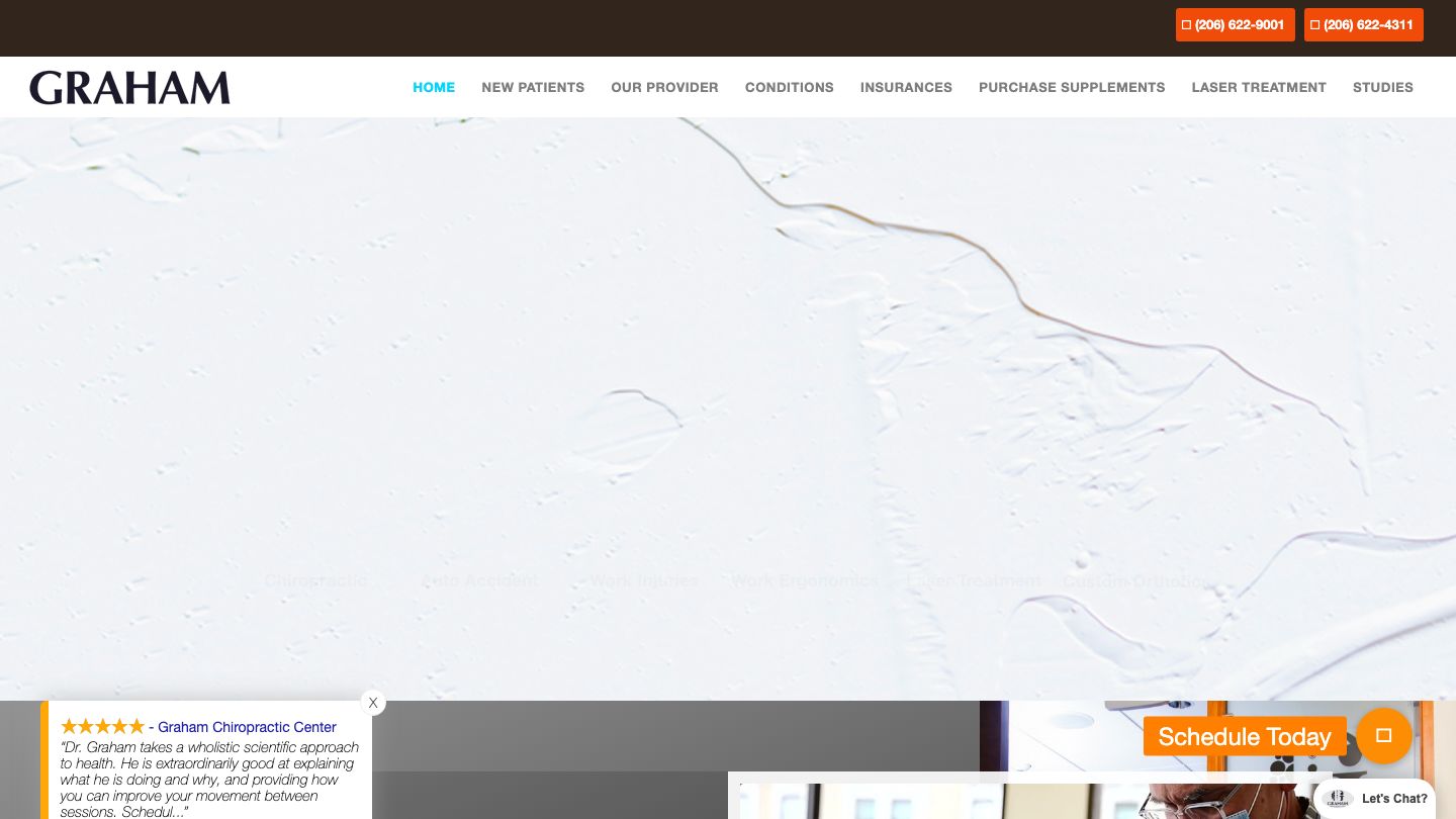 Graham, Downtown Seattle Chiropractor