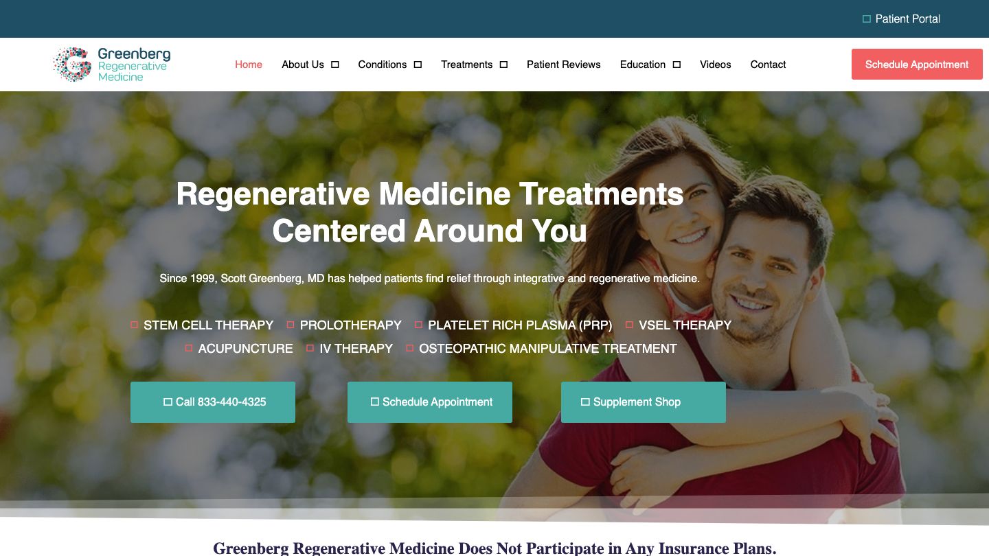 Greenberg Regenerative Medicine