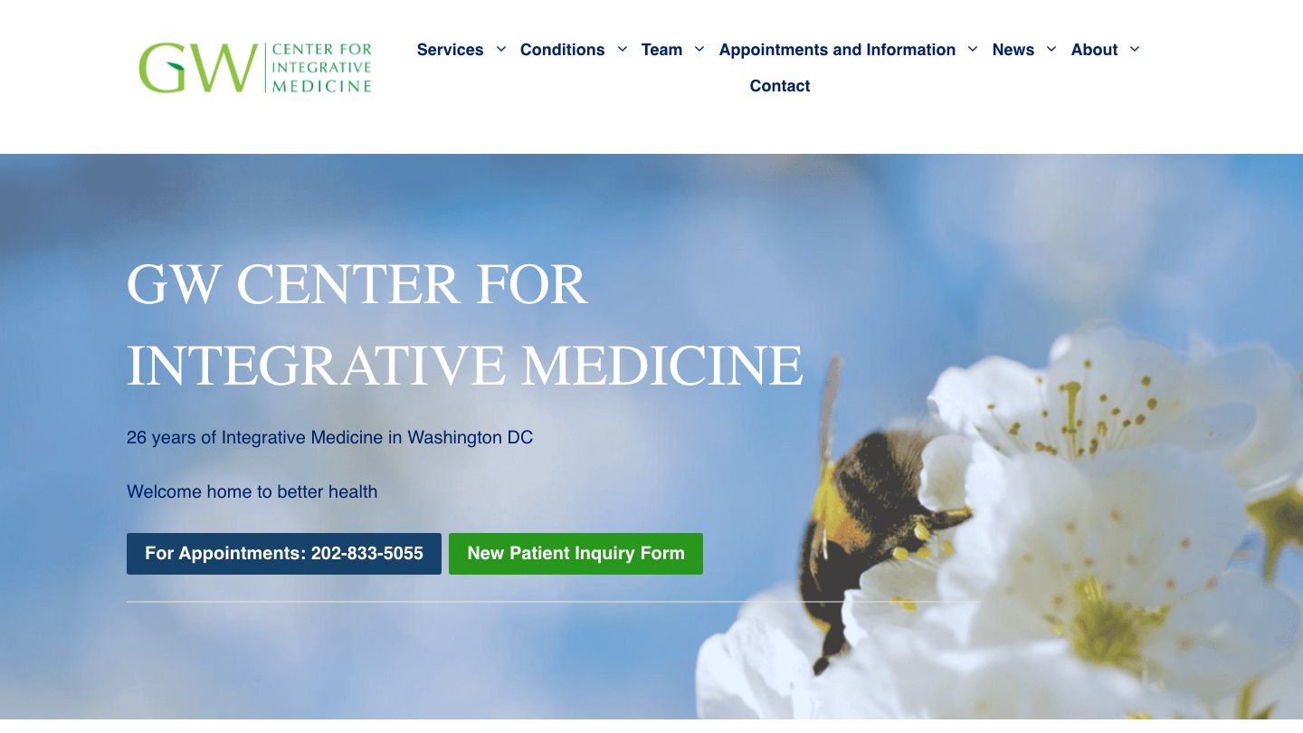 GW Center for Integrative Medicine