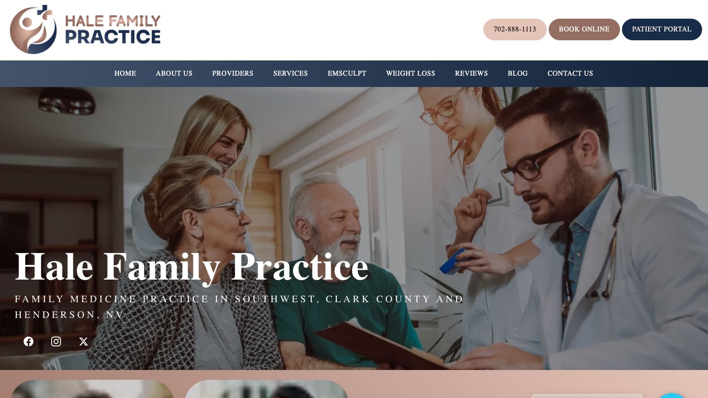 Hale Family Practice - Southwest