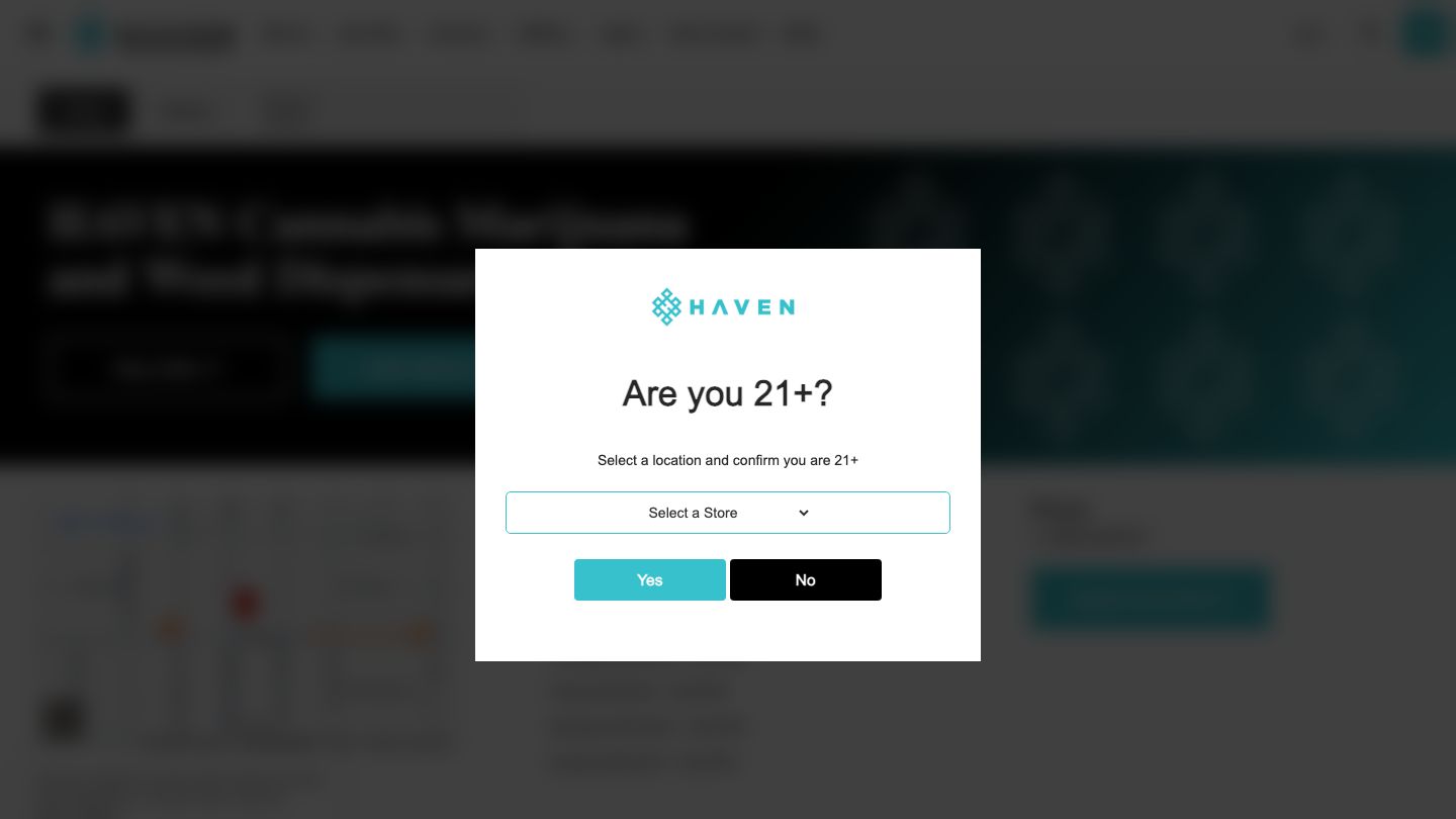 HAVEN Cannabis Marijuana and Weed Dispensary - Belmont