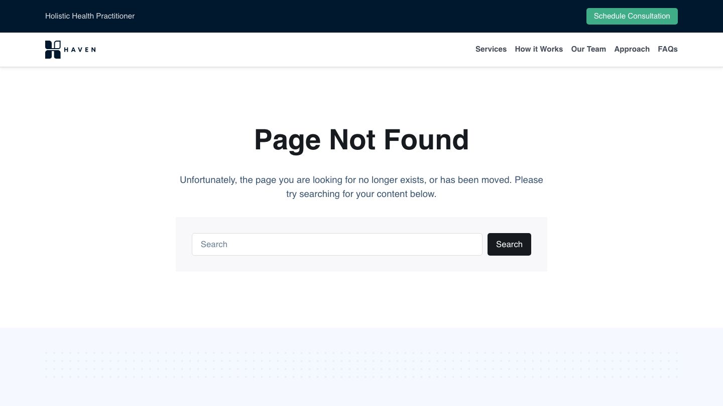 Haven Holistic Health