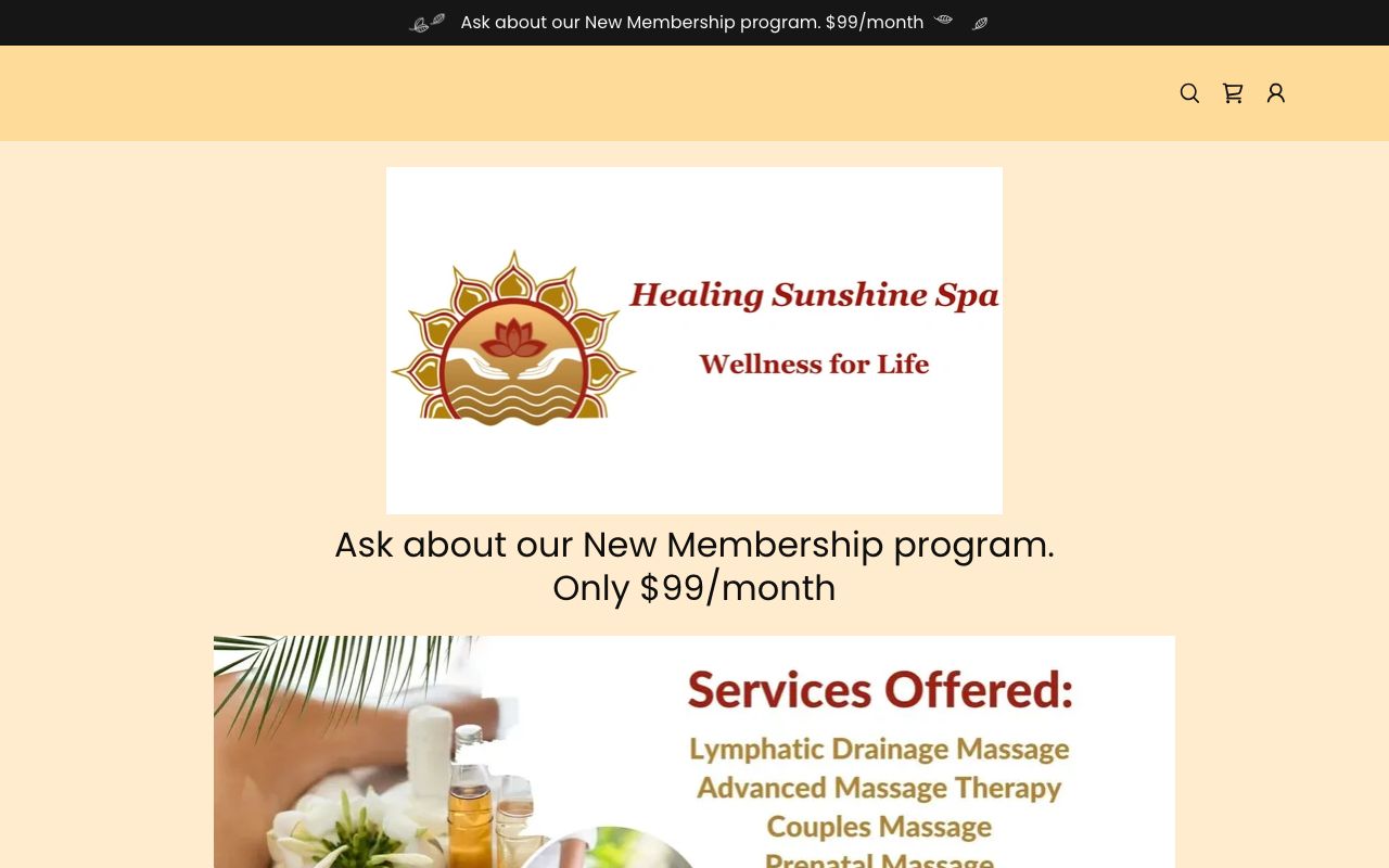 Healing Sunshine Spa