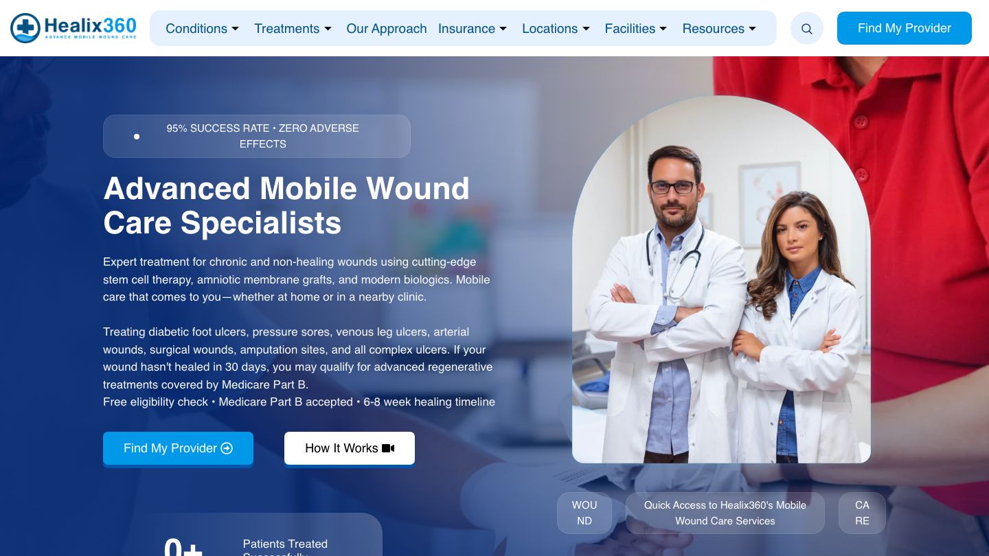 Healix360 | Advanced Mobile Wound Care Specialists