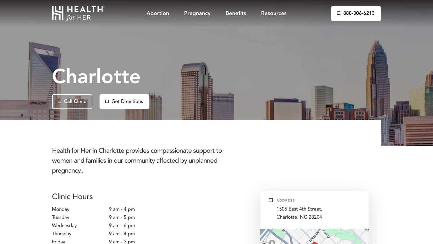 Health for Her - Charlotte