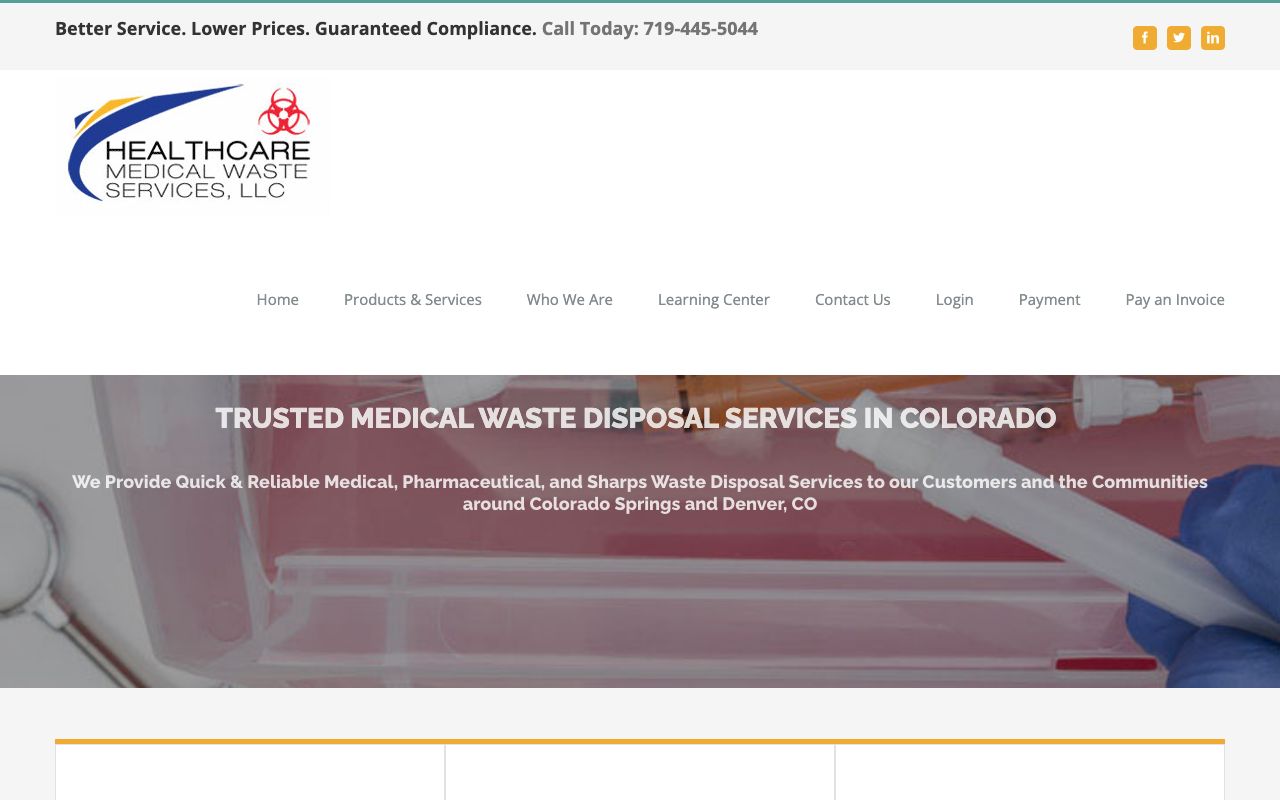 Healthcare Medical Waste Services, LLC