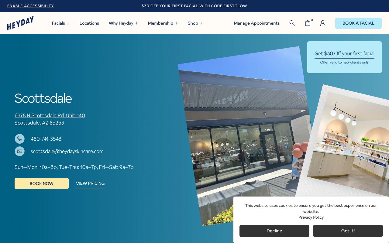 Heyday Skincare Scottsdale