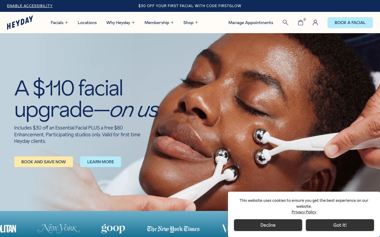 Heyday Skincare Seaport