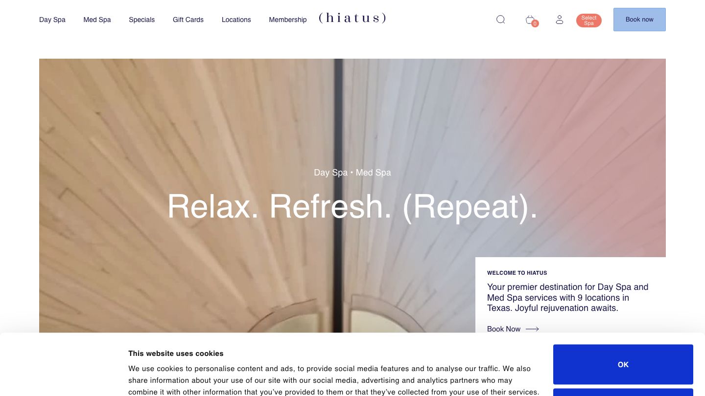 Hiatus Day Spa • Med Spa