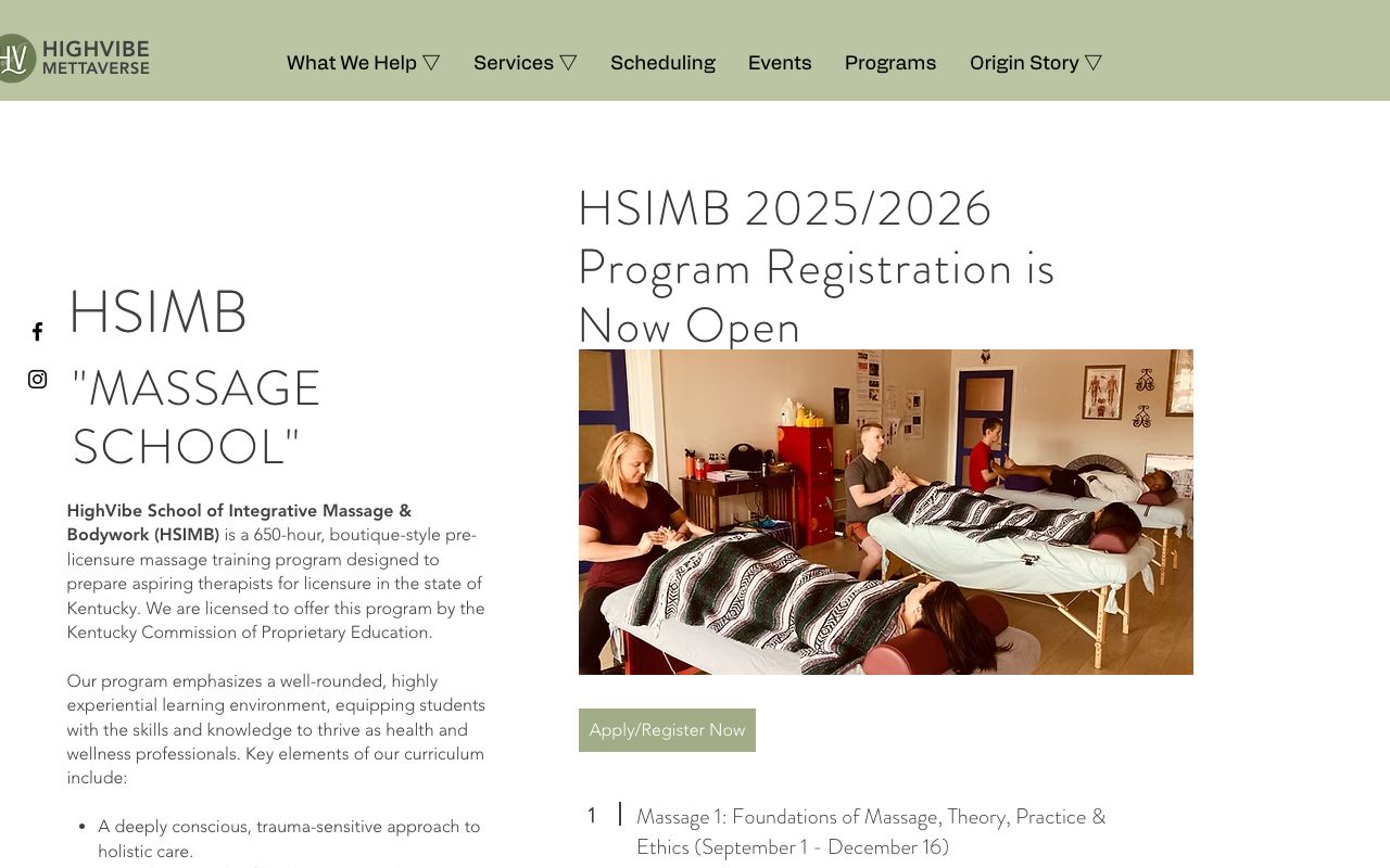 HighVibe Healing Arts Acdemy