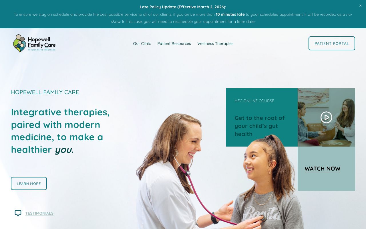 Hopewell Family Care Integrative Medicine