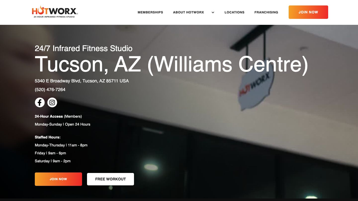 HOTWORX - Tucson, AZ - Williams Centre
