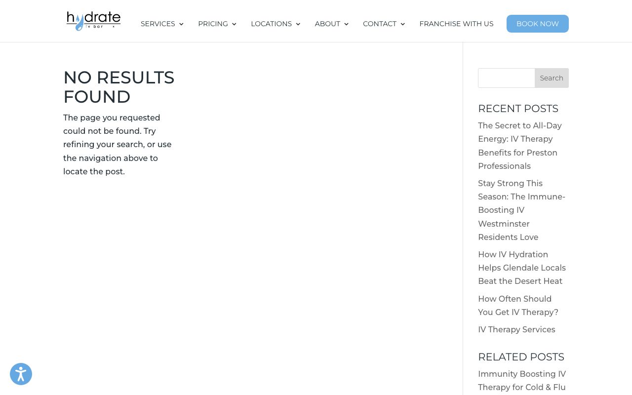 Hydrate IV Bar Cypress