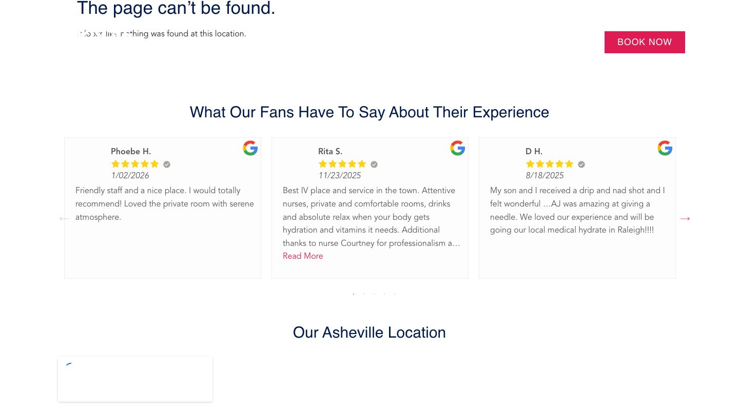 Hydrate Medical, IV Hydration Asheville