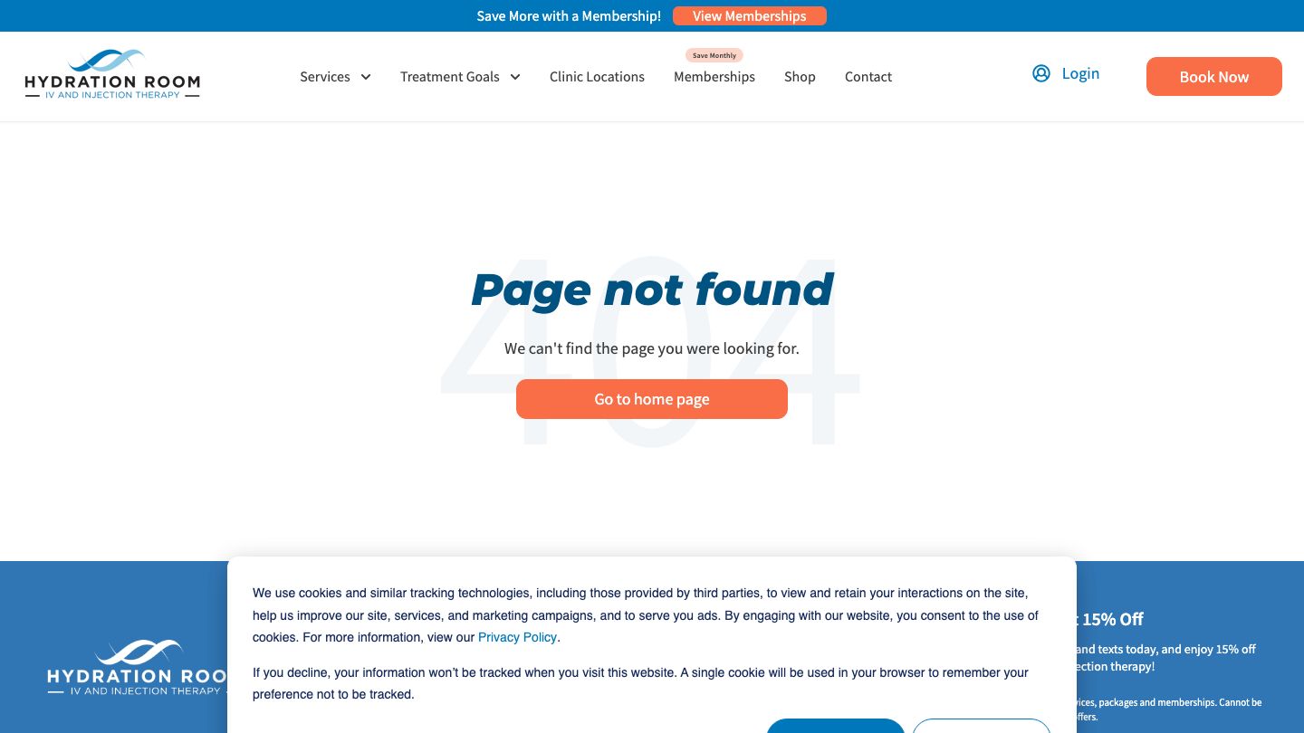 Hydration Room - Los Gatos