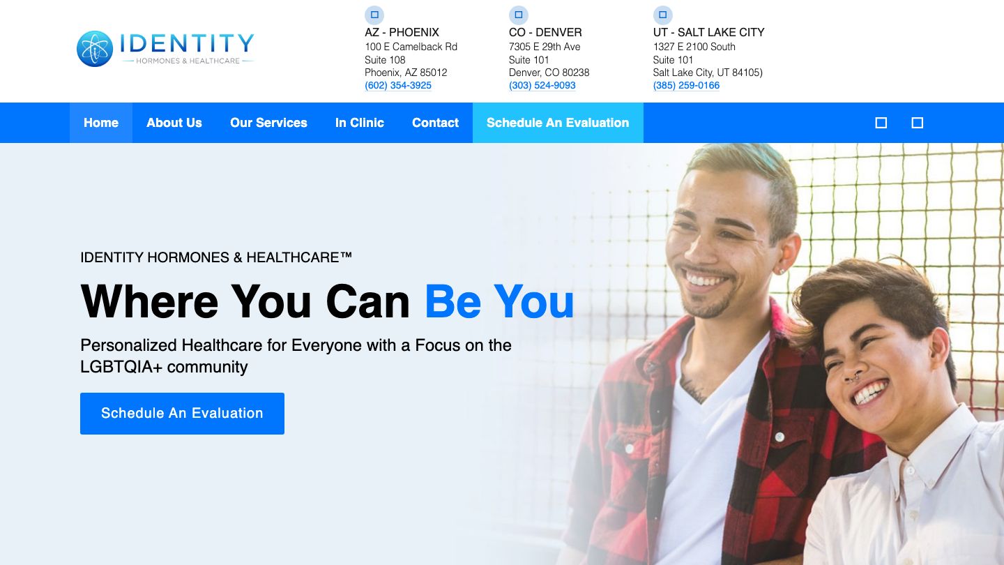 Identity Hormones and Healthcare