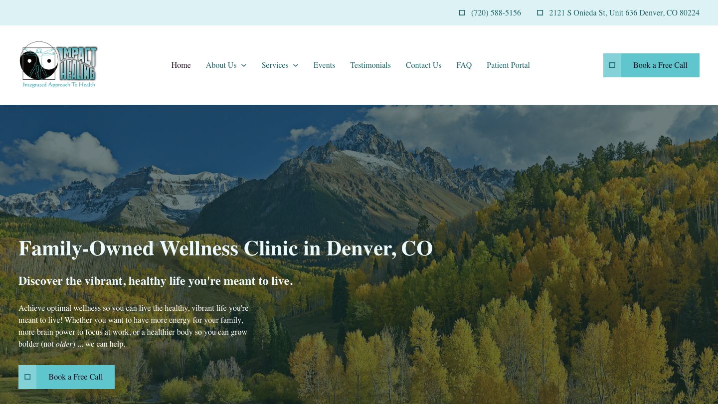 Impact Healing & Wellness Center Denver - Acupuncture | Herbal Medicine