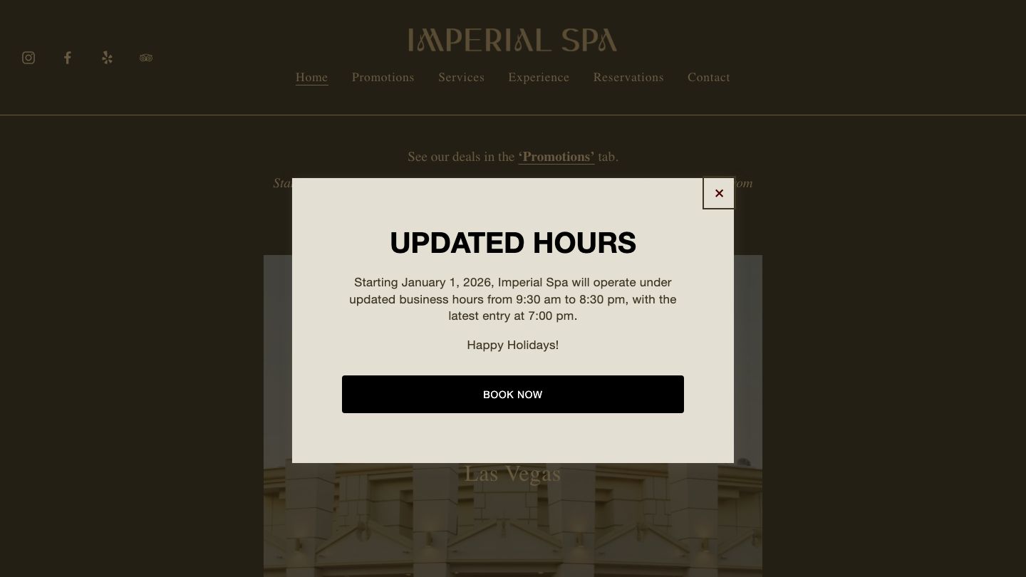 Imperial Spa | Las Vegas