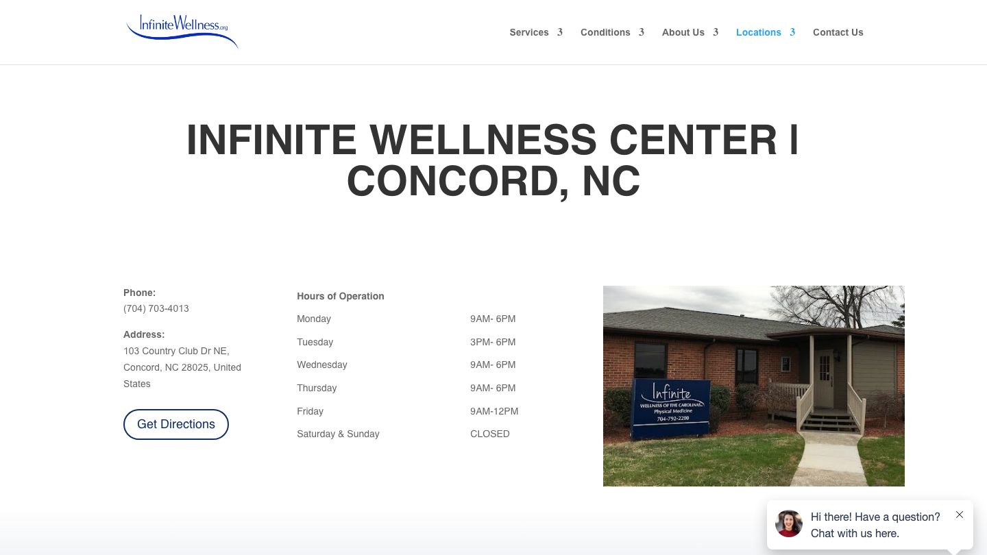 Infinite Wellness of Concord