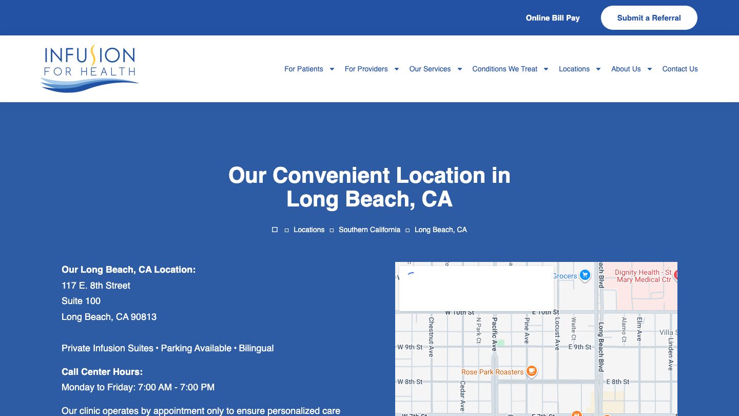 Infusion for Health - Long Beach