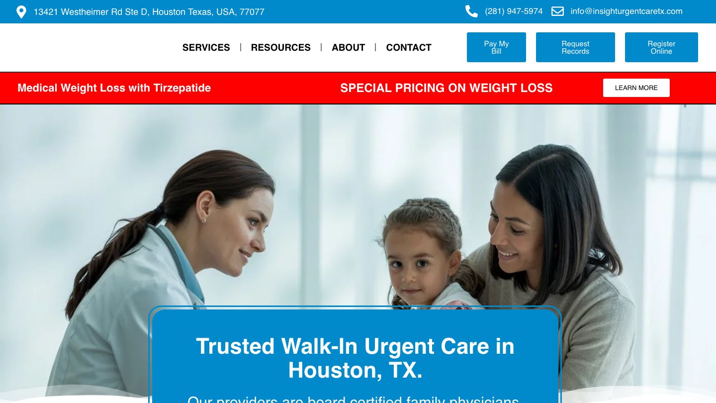 Insight Urgent Care | Houston, TX
