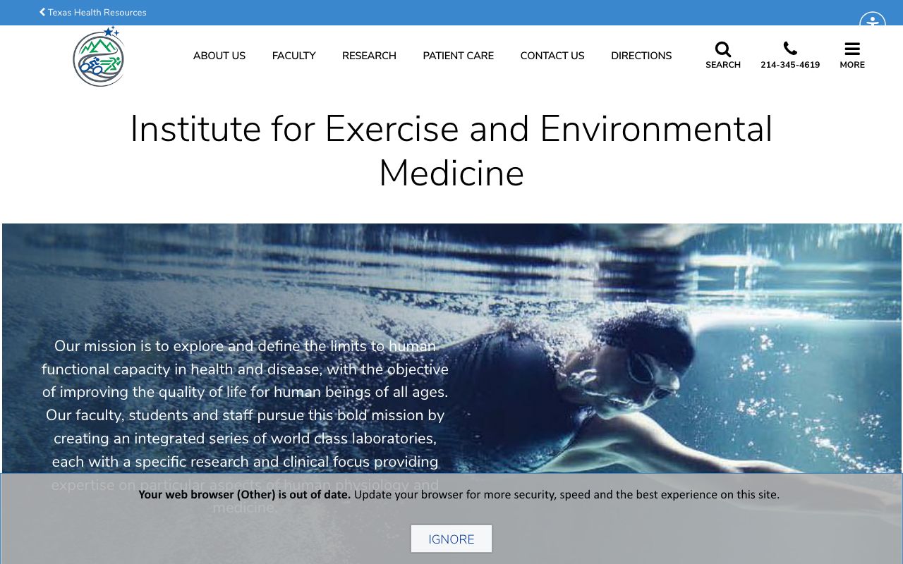 Institute for Exercise and Environmental Medicine