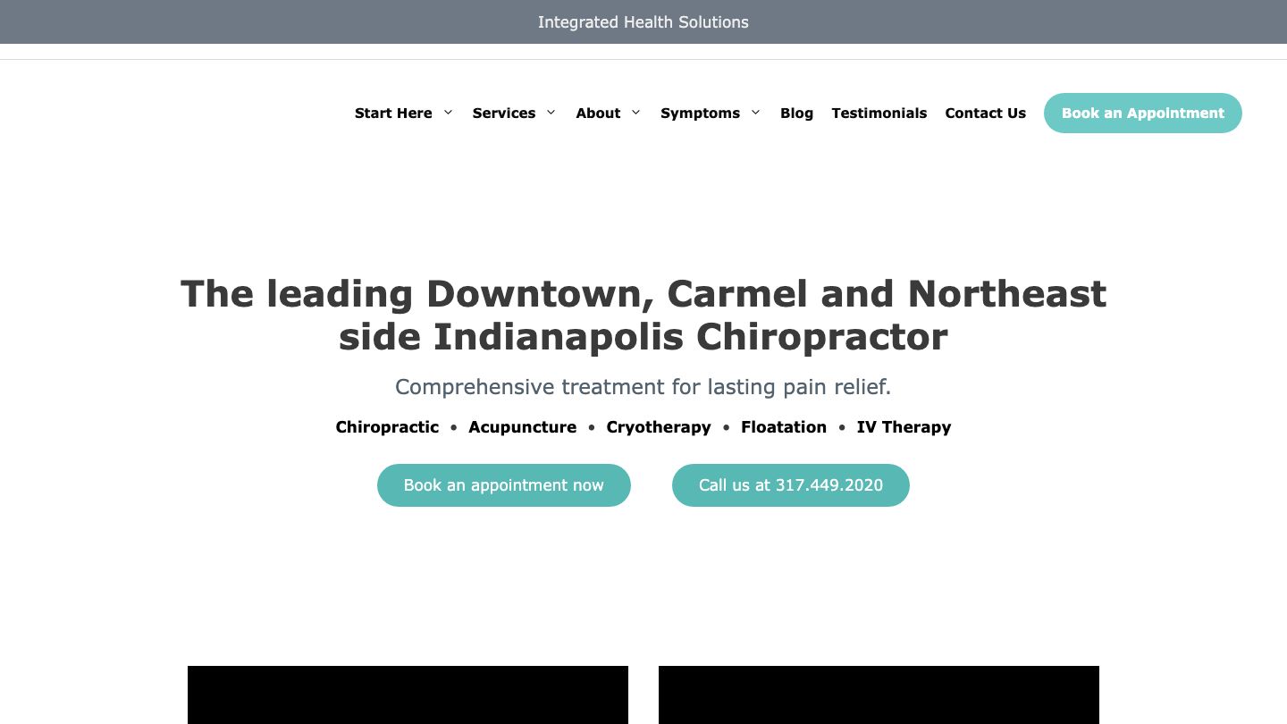 Integrated Health Solutions - Best Chiropractor in Indianapolis IN | Sports Injury | Car Accident