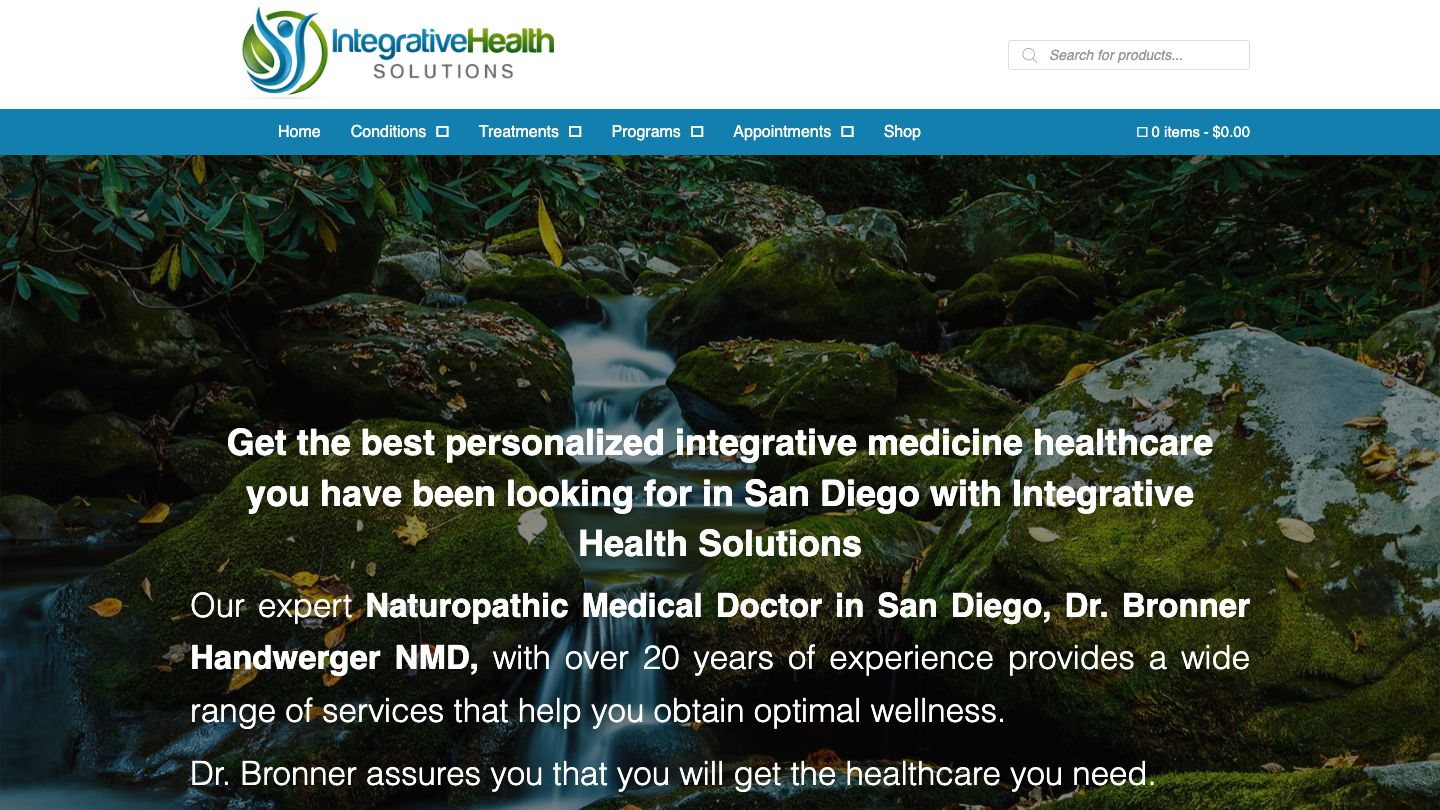 Integrative Health Solutions - Dr. Bronner Handwerger, NMD