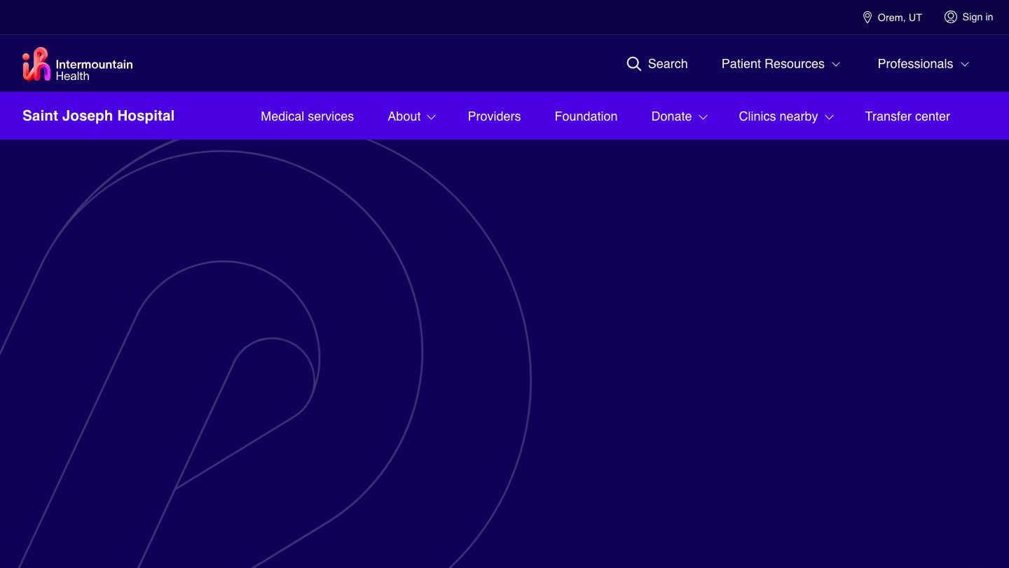 Intermountain Health Saint Joseph Hospital