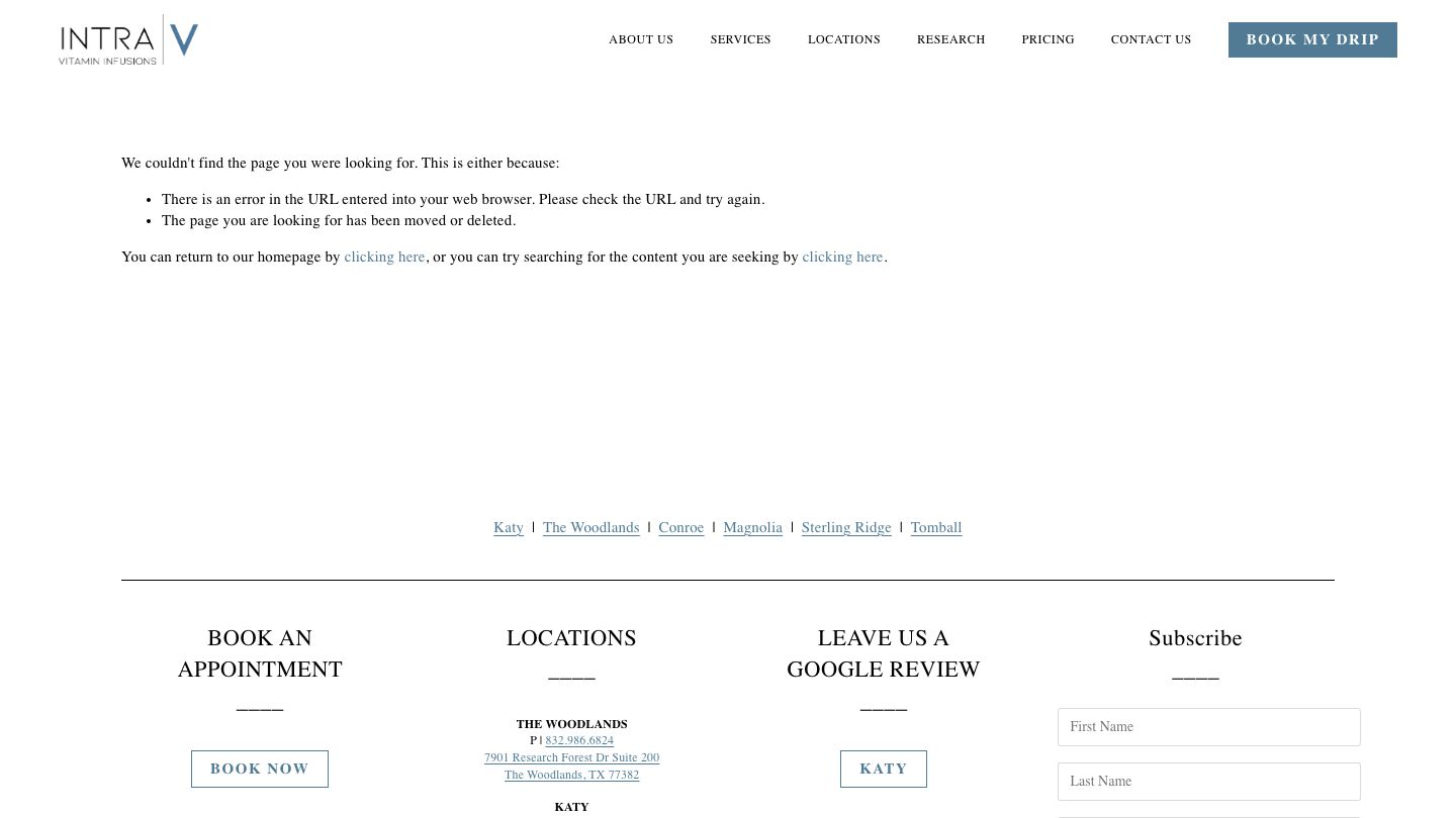 Intra-V Vitamin IV Infusions