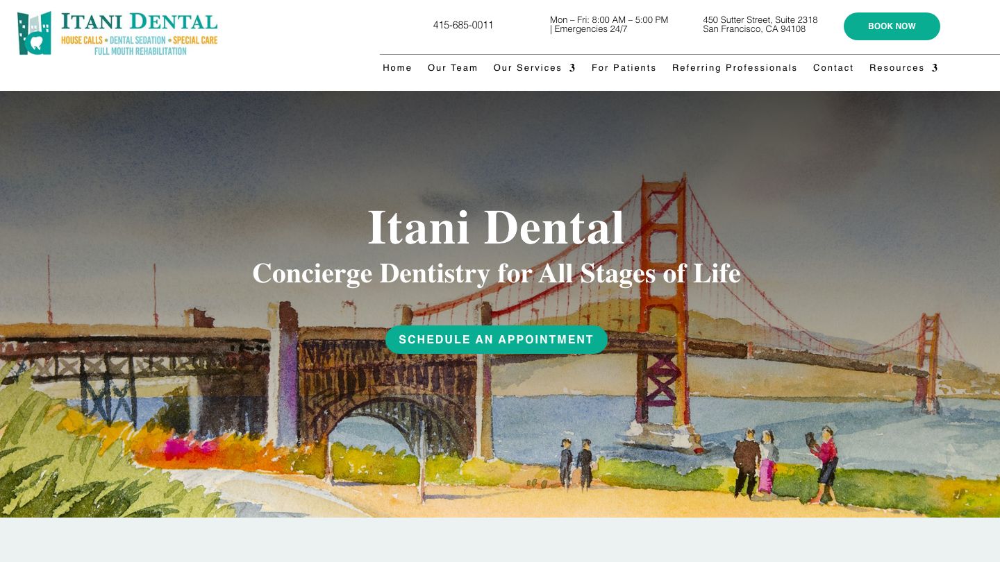Itani Dental San Francisco: Dentistry to Your Door