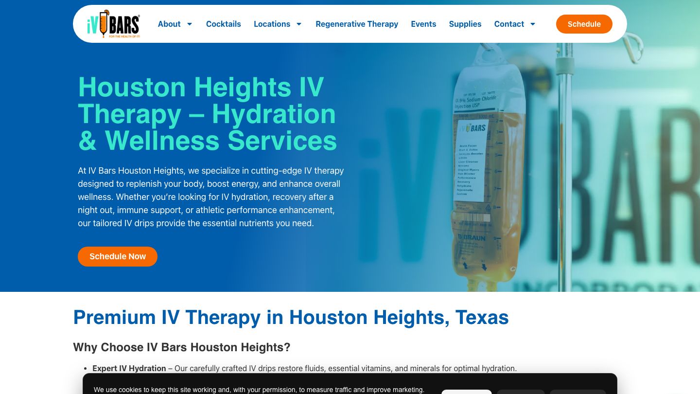 iV Bars & Cryotherapy of Houston Heights