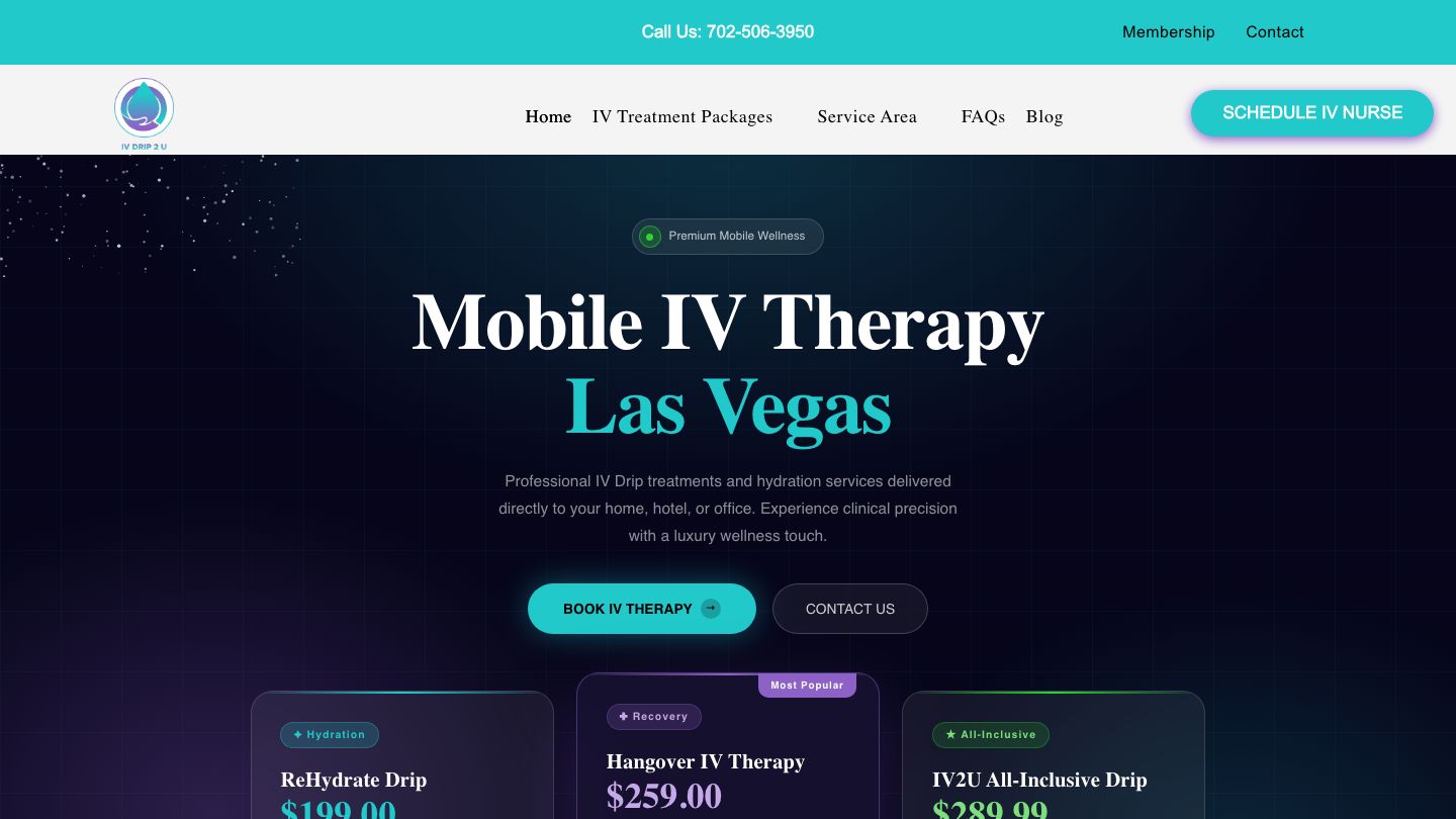 IV Drip 2 U Mobile IV Therapy - Henderson