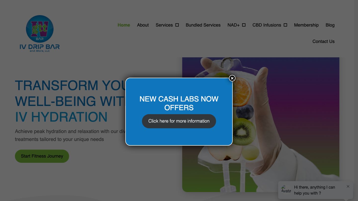 IV Drip Bar and More, LLC