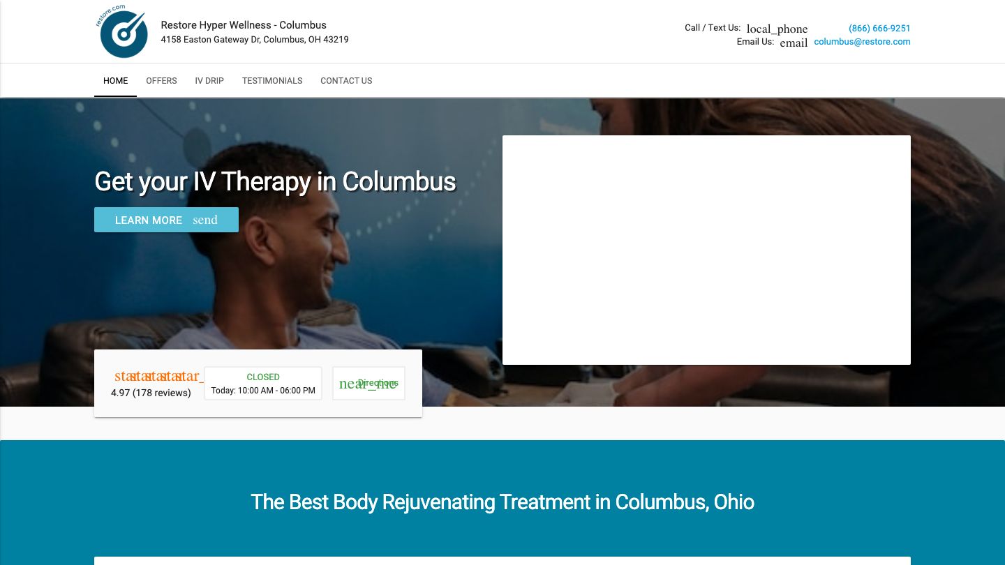 IV Drip Therapy Columbus