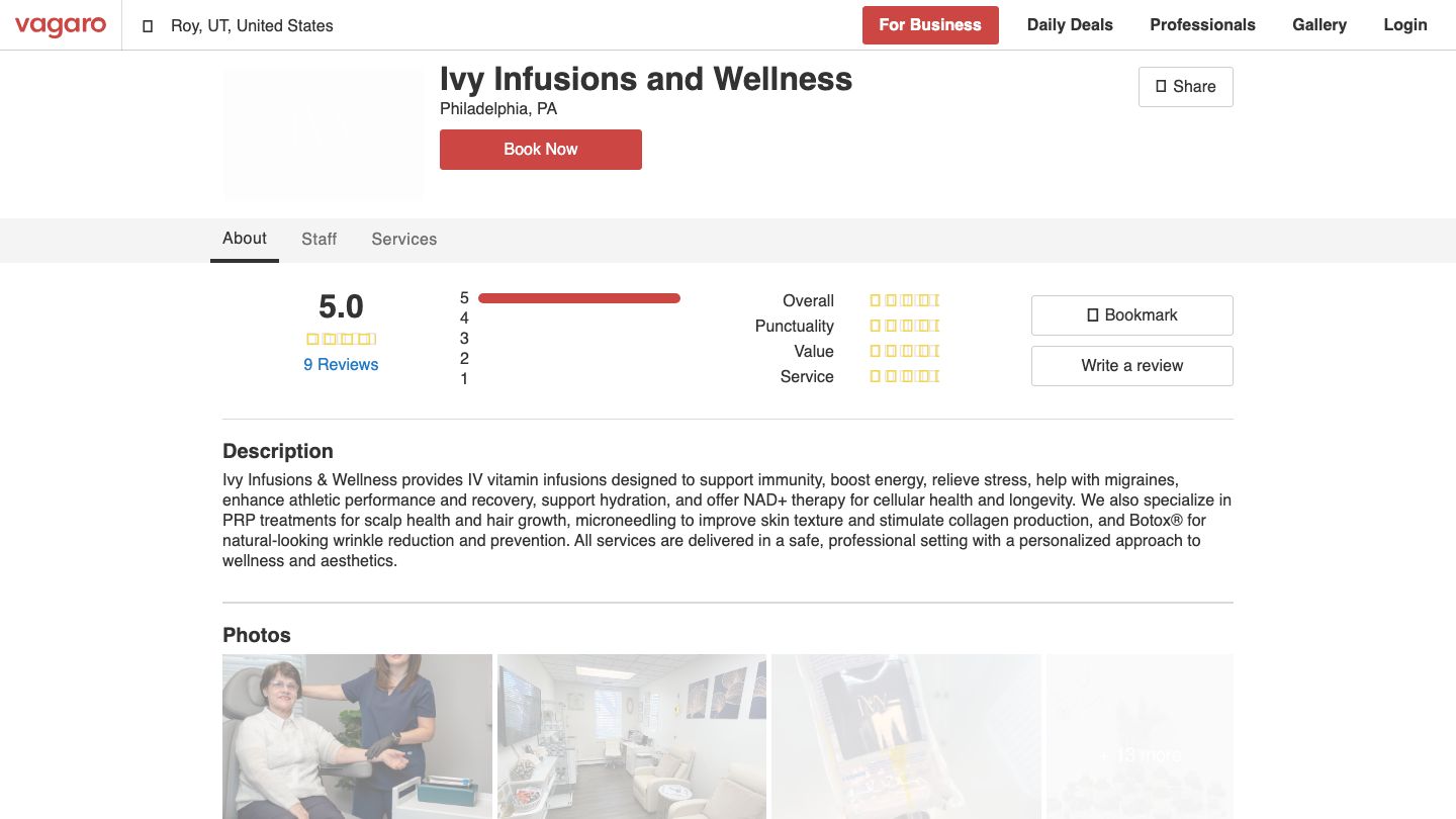 Ivy Infusions and Wellness