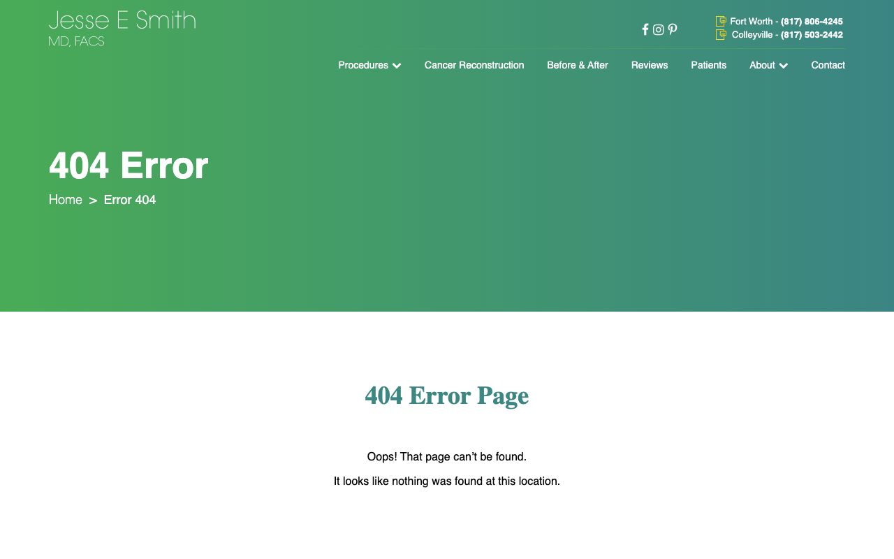 Jesse E Smith, MD, FACS