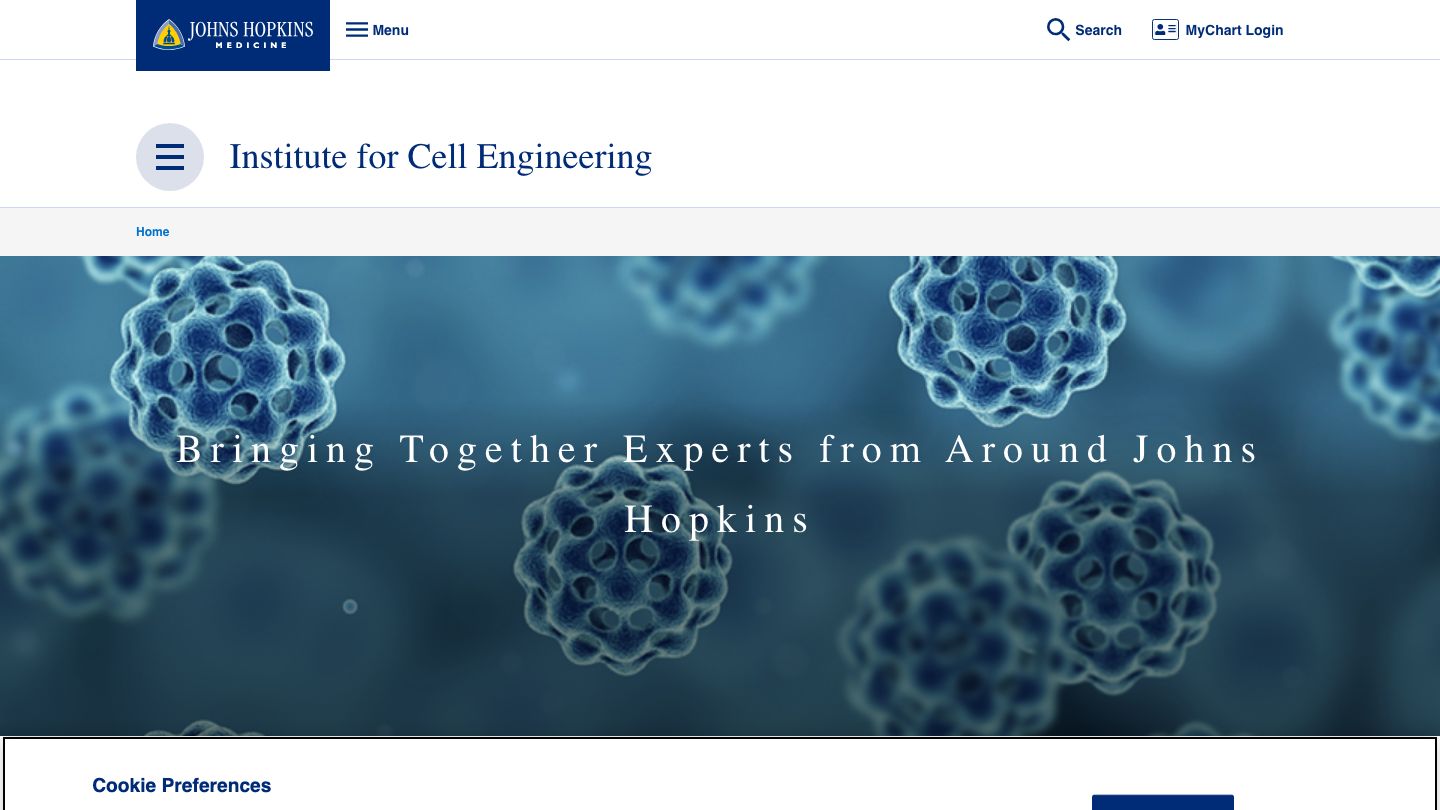 JHU Institute for Cell Engineering (ICE)