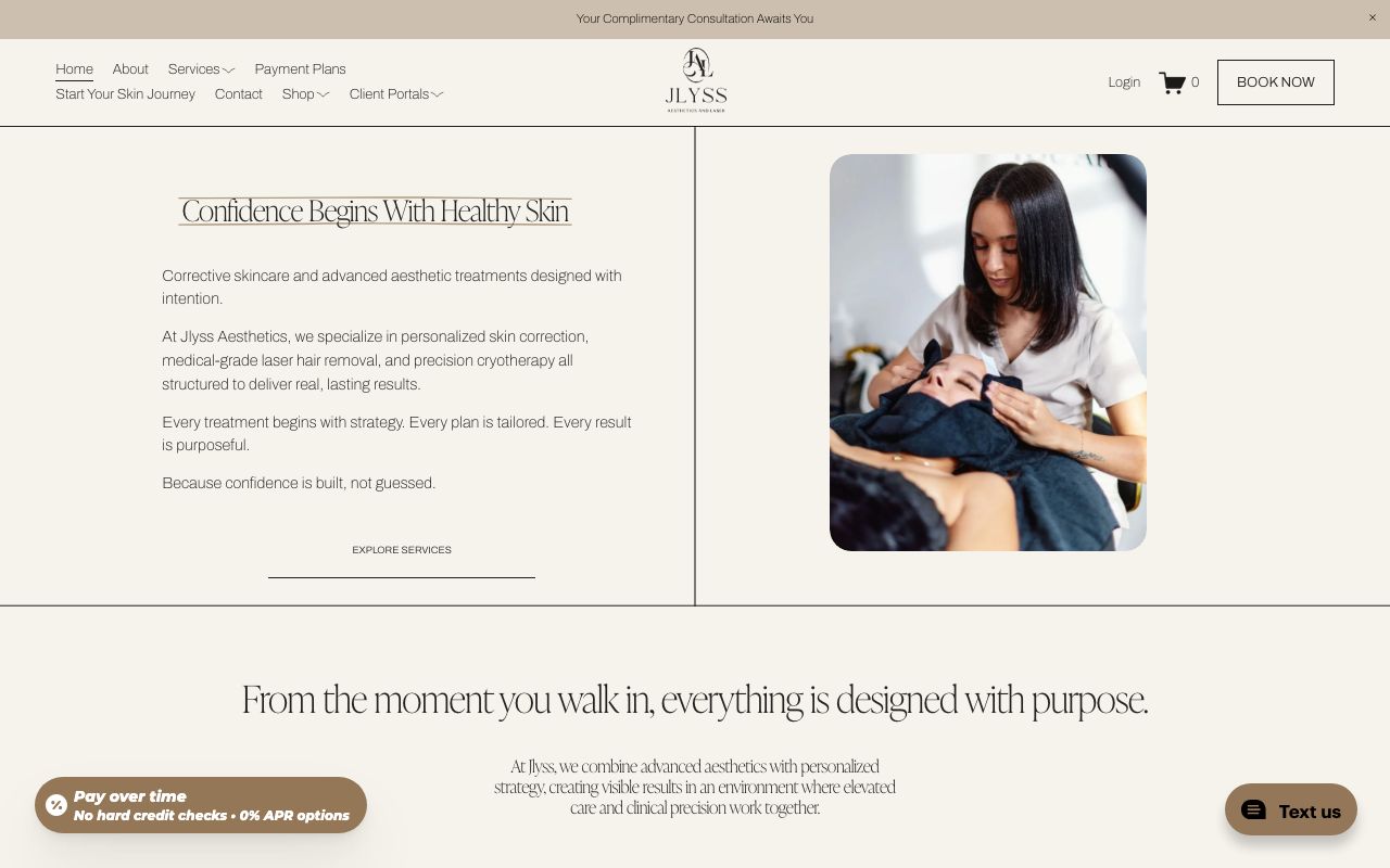 Jlyss Aesthetics and Laser