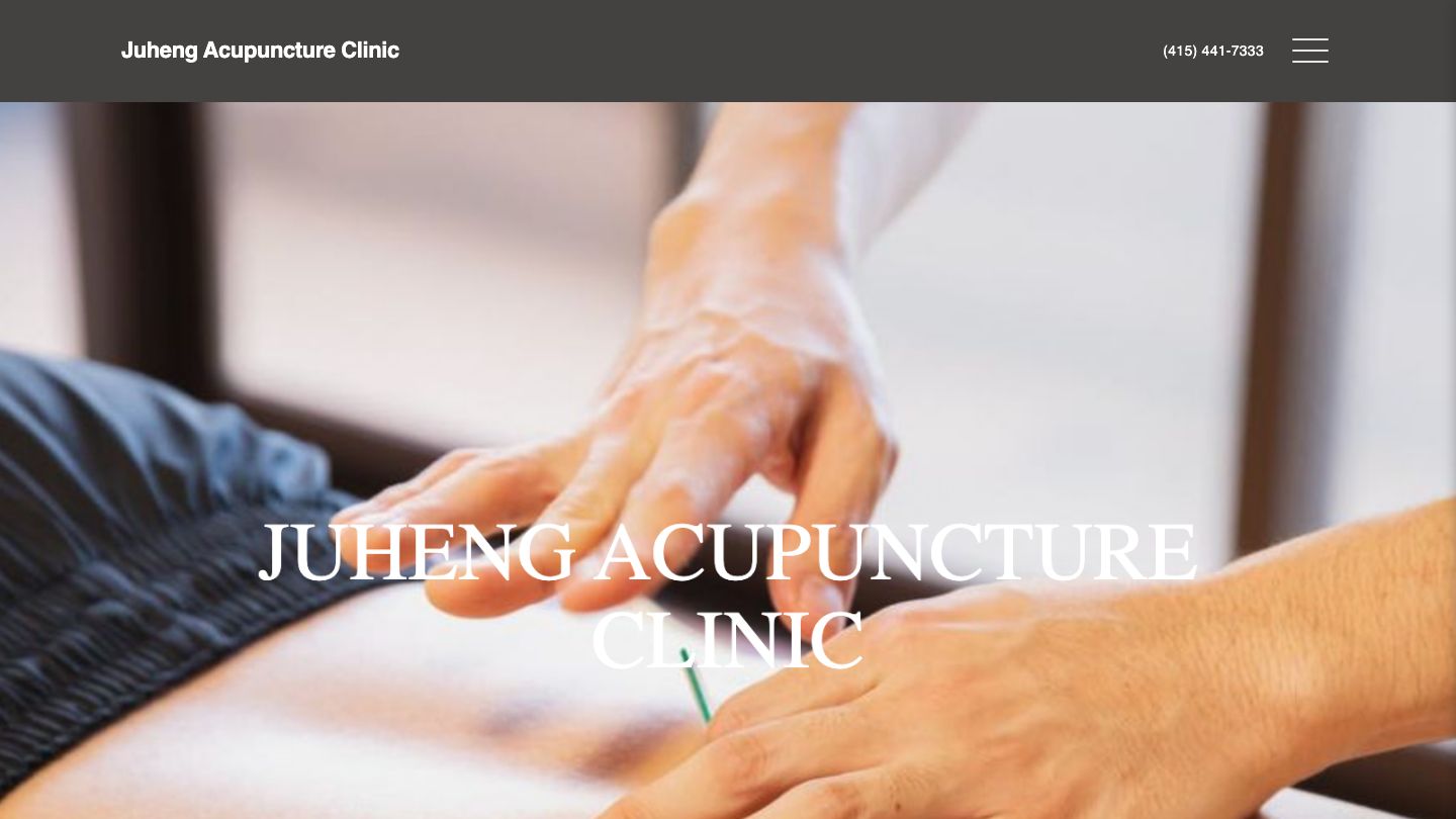 Juheng Acupuncture Clinic | Acupuncture in San Francisco, Facial Acupuncture in San Francisco