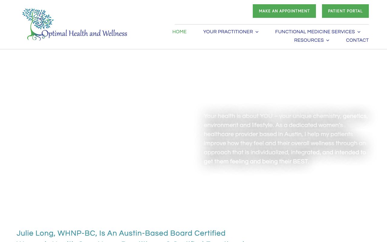 Julie Long, Nurse Practitioner