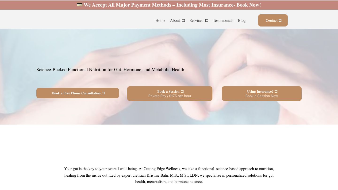 K. Bahr Cutting Edge Wellness